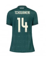 Real Madrid Aurelien Tchouameni #14 Venkovní Dres pro Dámské 2026-27 Krátký Rukáv